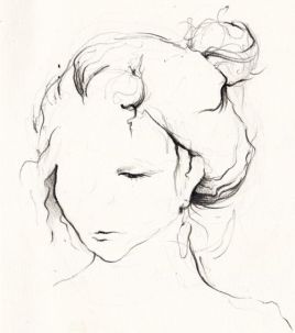 Egon Schiele, Contour Line Drawing